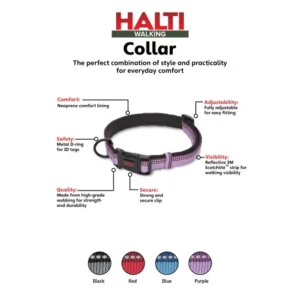HALTI Collar (14" - 20") - Purple