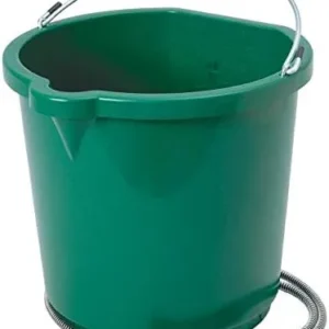 Heated Plastic Flat Back Bucket