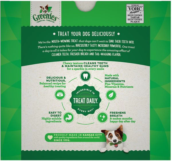 Greenies Original Dental Treat Value Pack - Petite