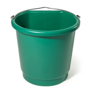 Heated Plastic Flat Back Bucket