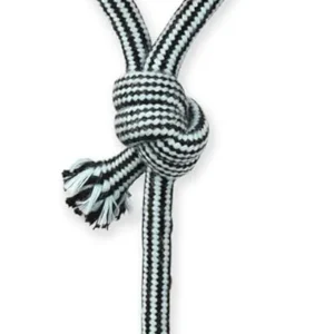 Flossy Chew EXTRA Monkey Fist Tug w/ 20" Loop Handle - Medium