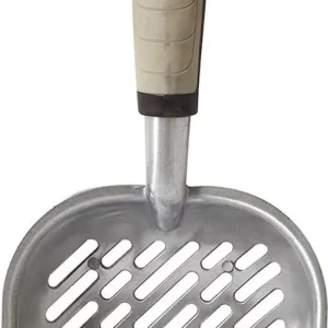Metal Litter Scoop with Grip Handle