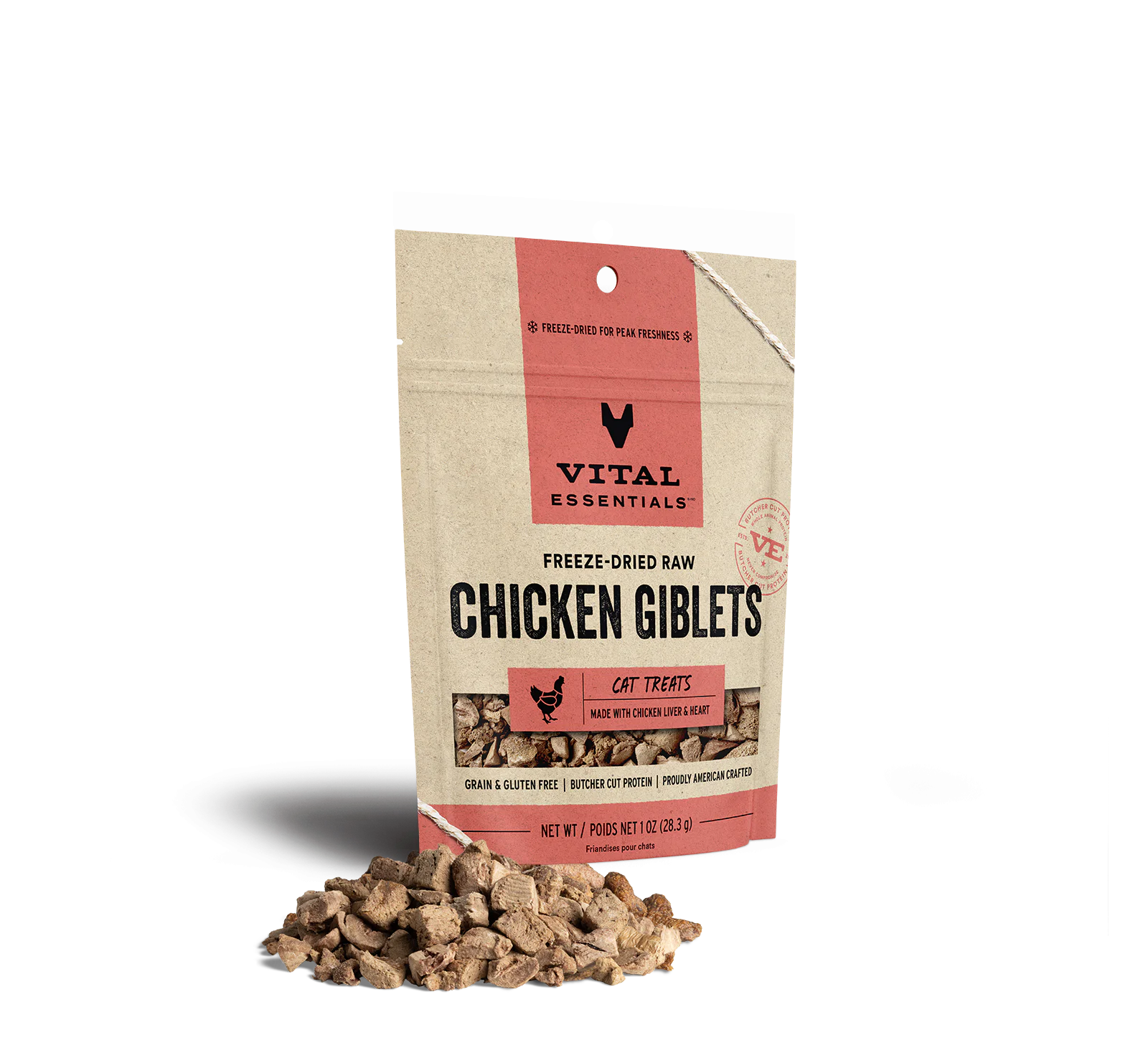 Freeze Dried Chicken Giblets