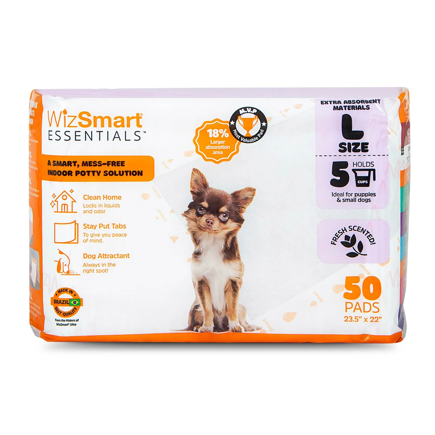 WizSmart Essentials Pads - Large - Scented