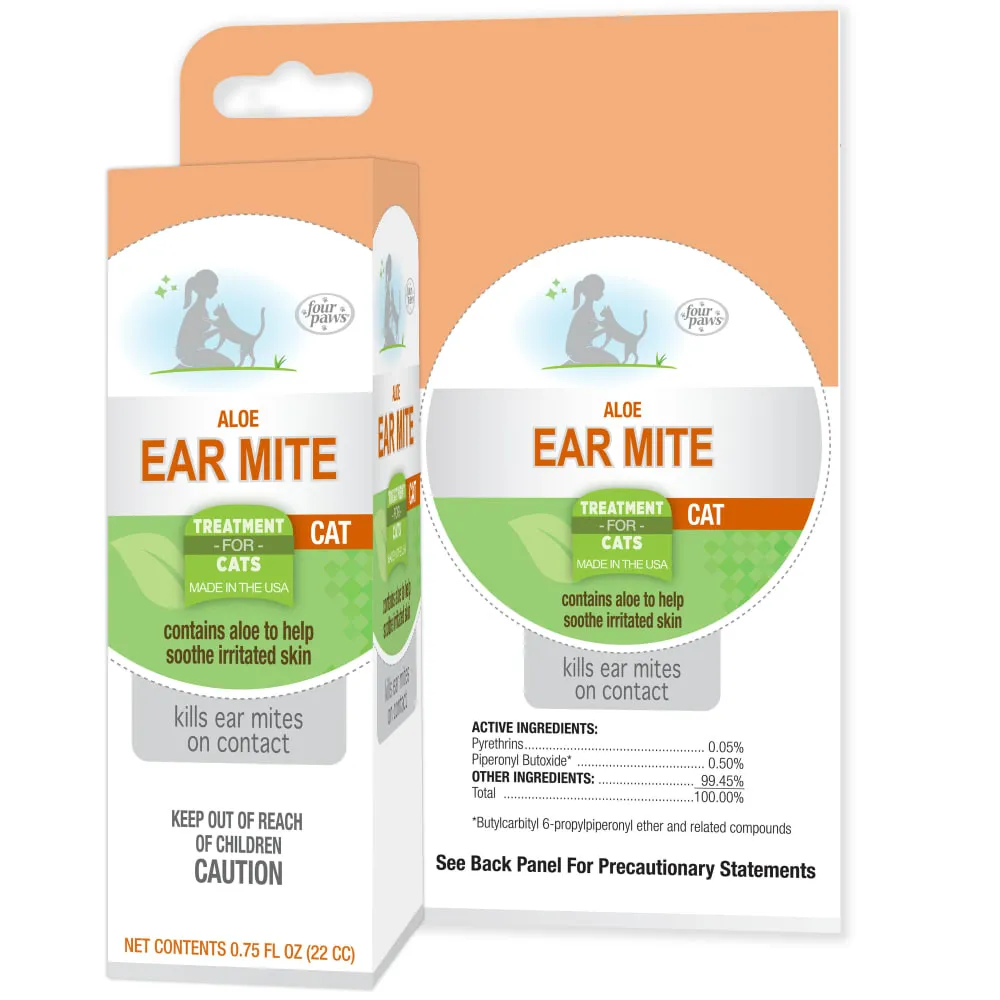 Aloe Ear Mite Treatment for Cats