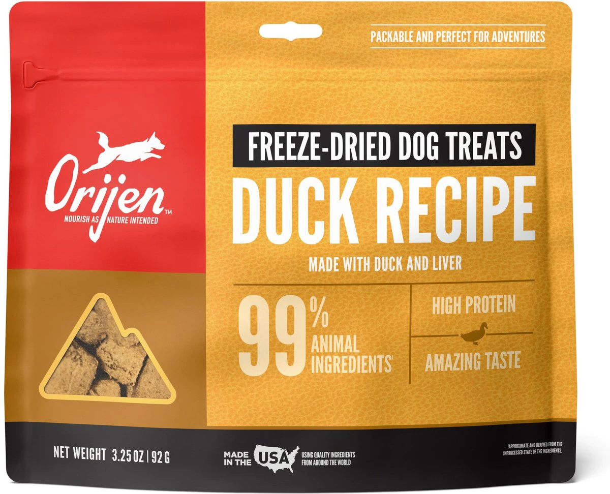 Freeze-Dried Treats - Duck Recipe