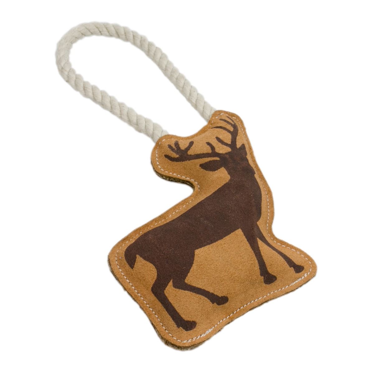 Natural Leather Tug - Deer