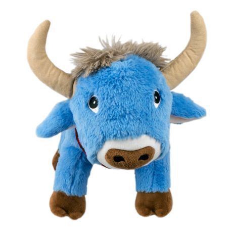 Plush Blue Ox Crunch-Squeak-Crinkle Toy