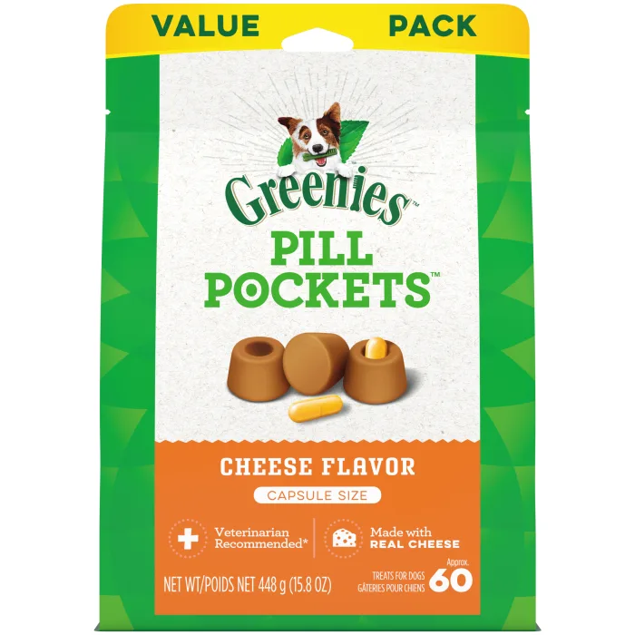 Greenies Pill Pockets - Cheese Flavor Capsule