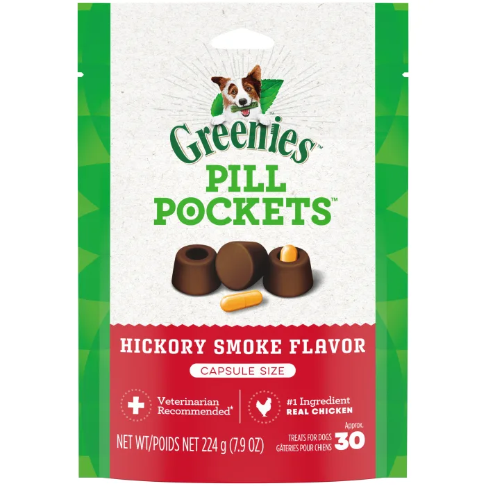 Greenies Pill Pockets - Hickory Smoke Flavor Capsule