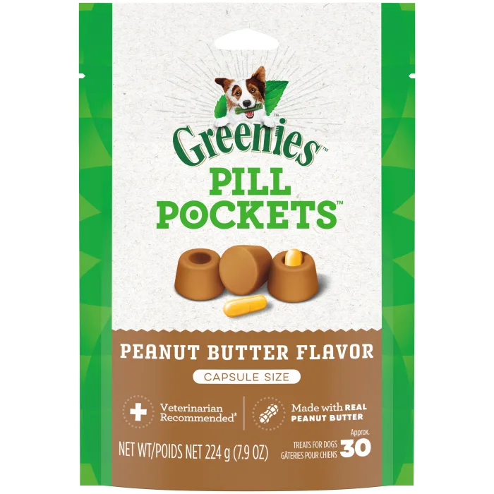 Greenies Pill Pockets - Peanut Butter Flavor Capsule