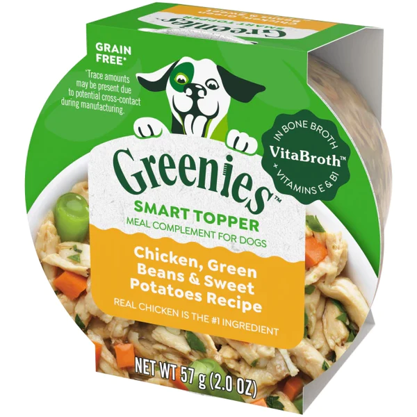 Greenies Vitabroth - Chicken, Sweet Potato & Green Beans in Bone Broth