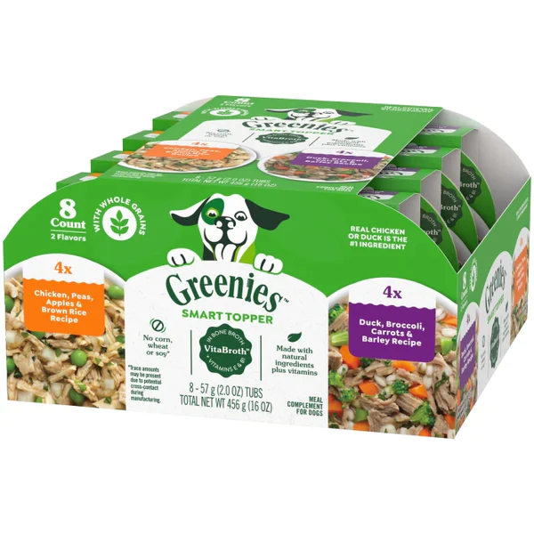 Greenies Vitabroth - Chicken & Duck Variety Pack