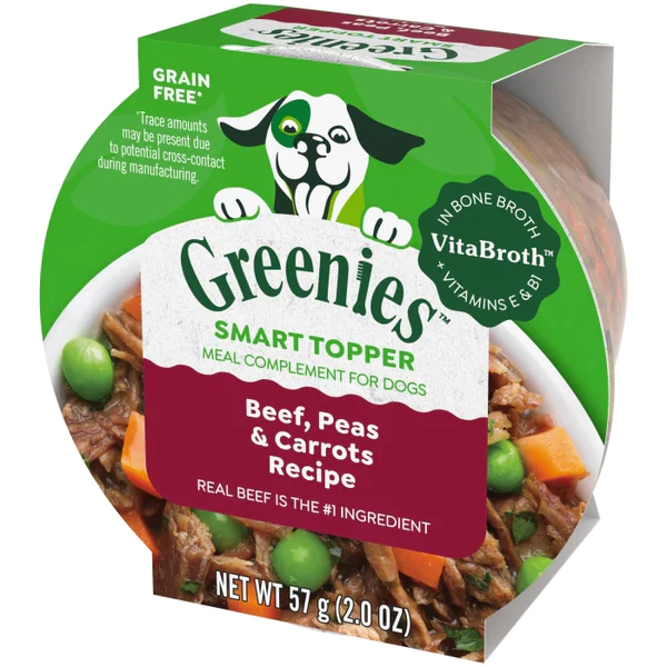 Greenies Vitabroth - Beef, Barley, Carrot & Broccoli in Bone Broth