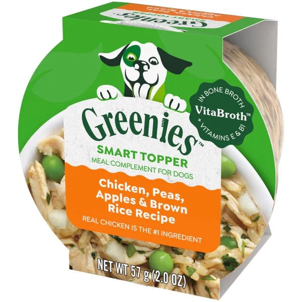 Greenies Vitabroth - Chicken, Apple, Brown Rice & Peas in Bone Broth