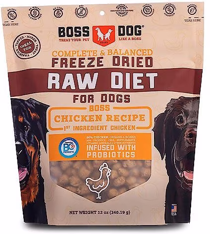 Freeze Dried Diet Complete - Boss Dog Chicken Recipe