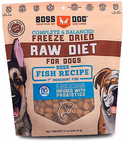 Freeze Dried Diet Complete - Boss Dog Fish Recipe
