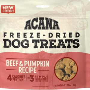 Freeze-Dried Treats - Beef & Pumpkin Recipe