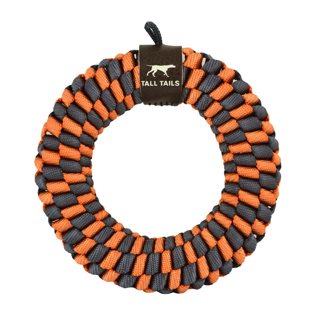 Braided Ring Toy - 6" (Orange)