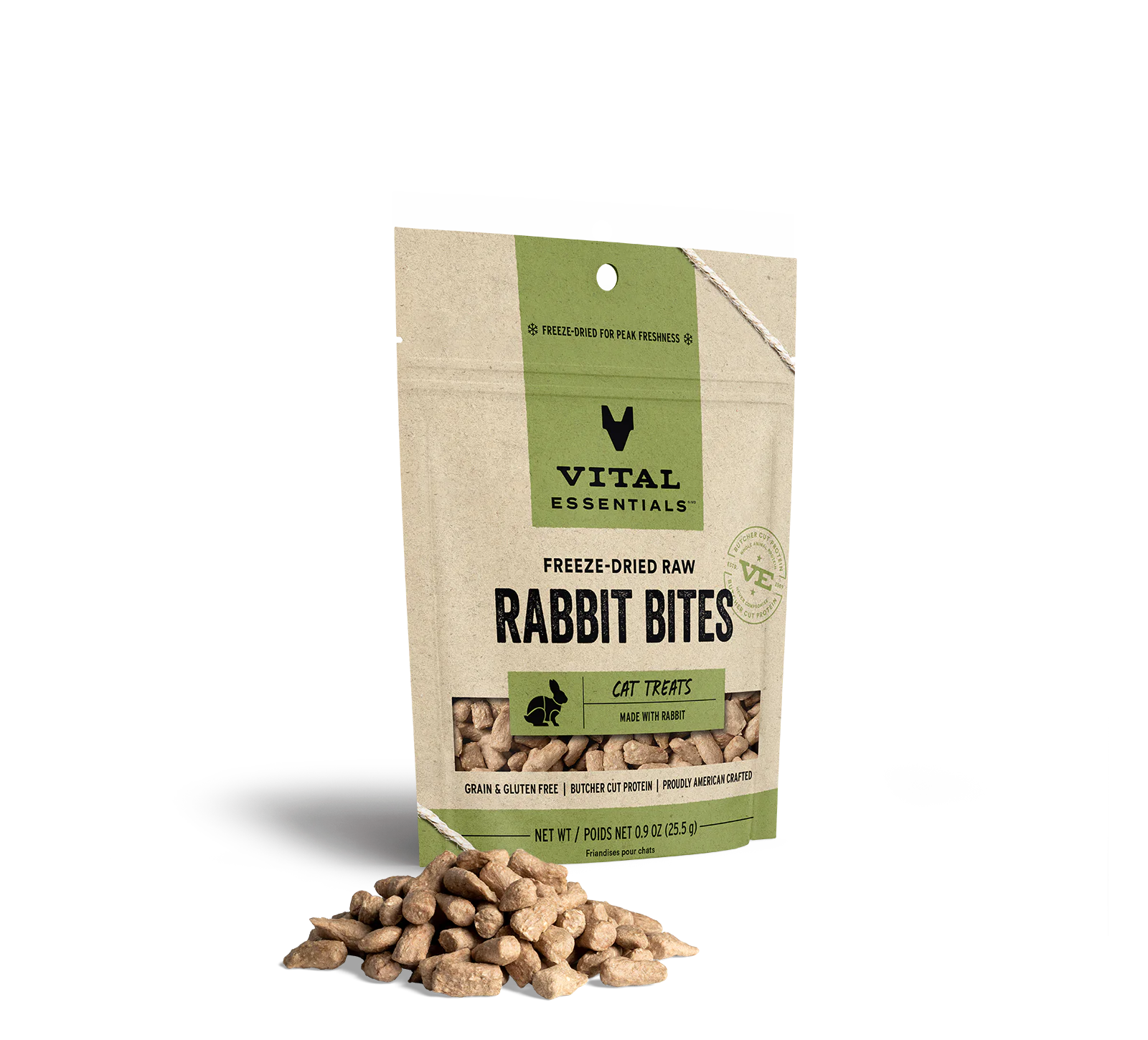 Freeze Dried Rabbit Bites