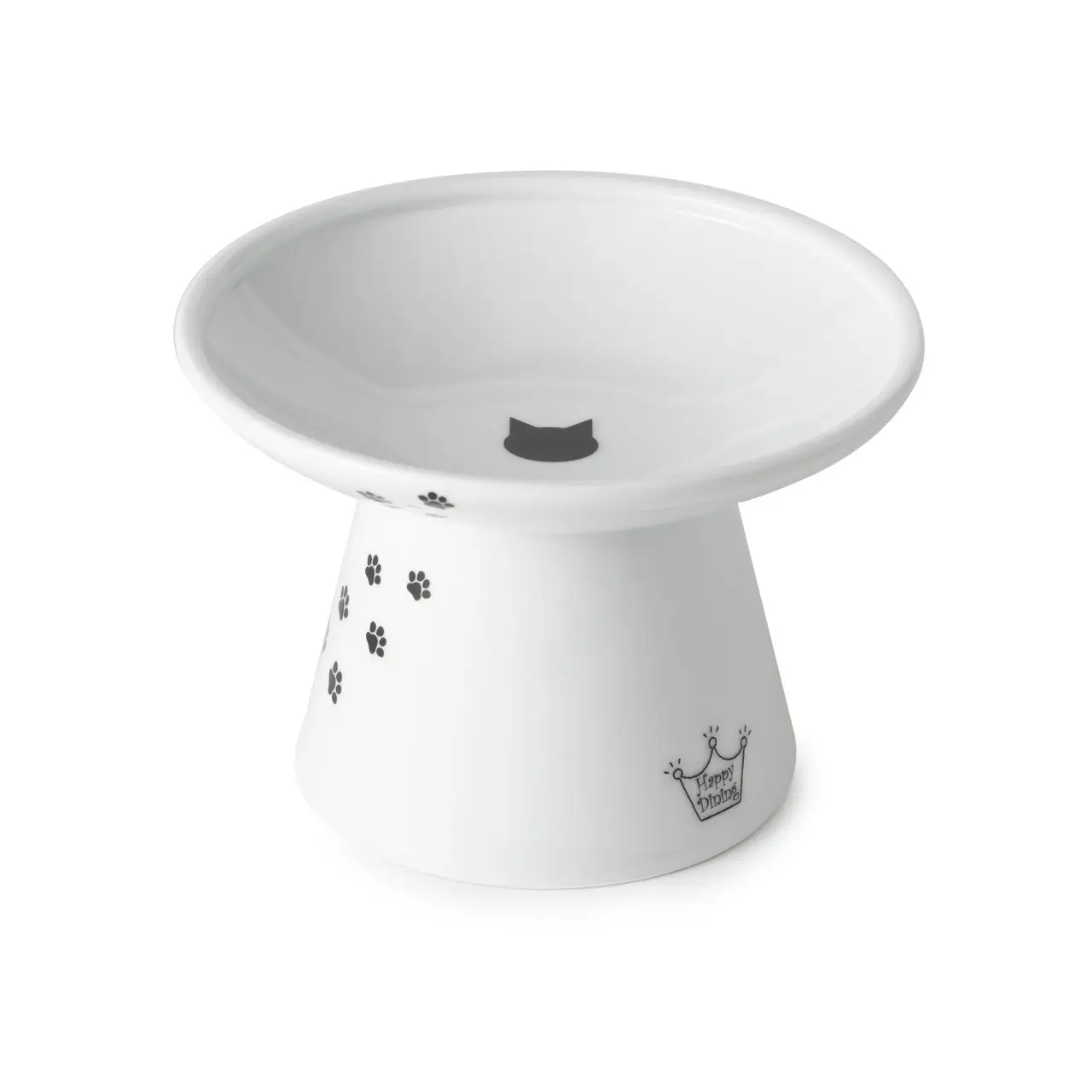 Extra-Wide Raised Food Bowl
