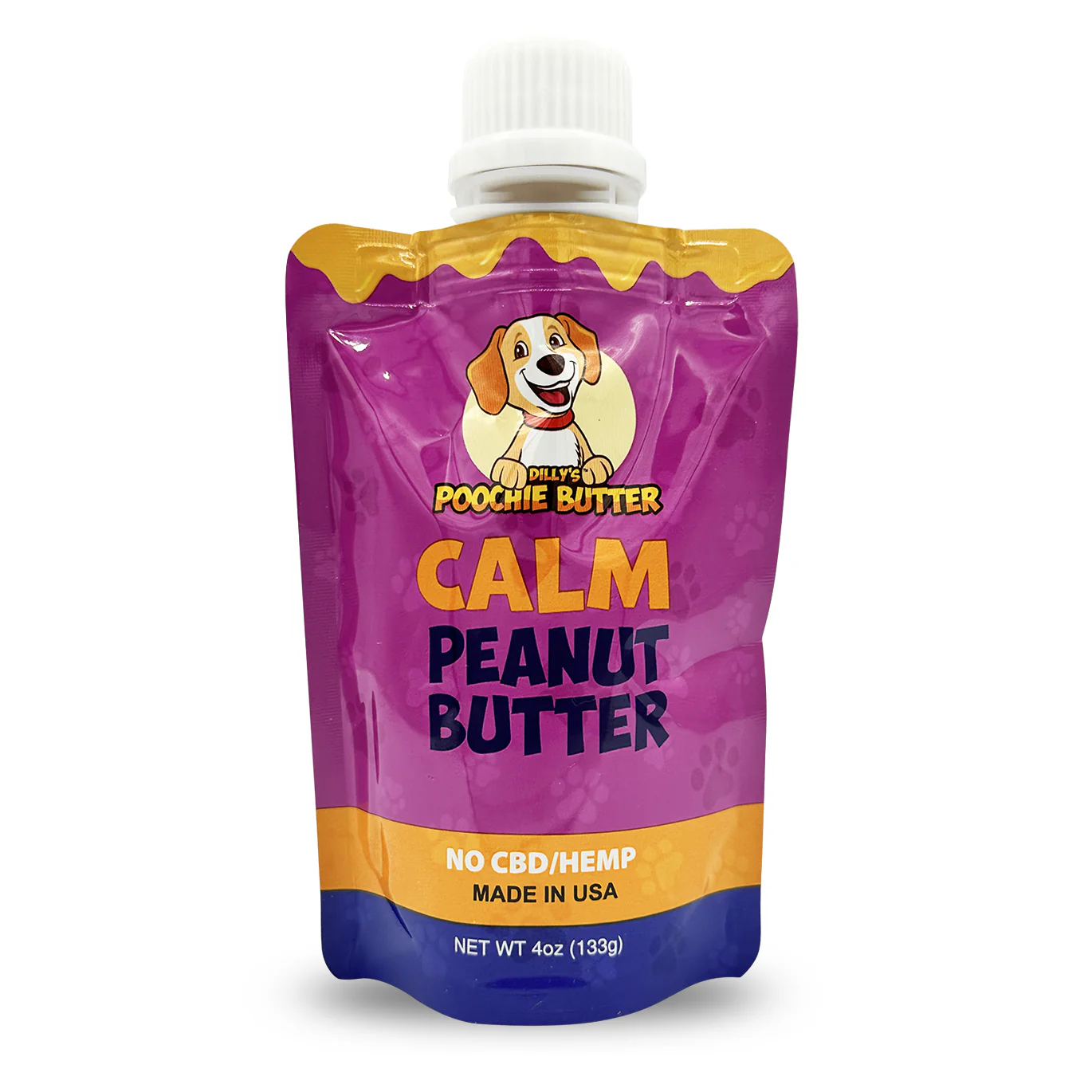 Calm Peanut Butter Squeeze Pack