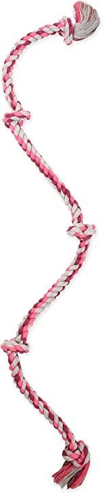Flossy Chew 5 Knot Rope Tug - Super XL