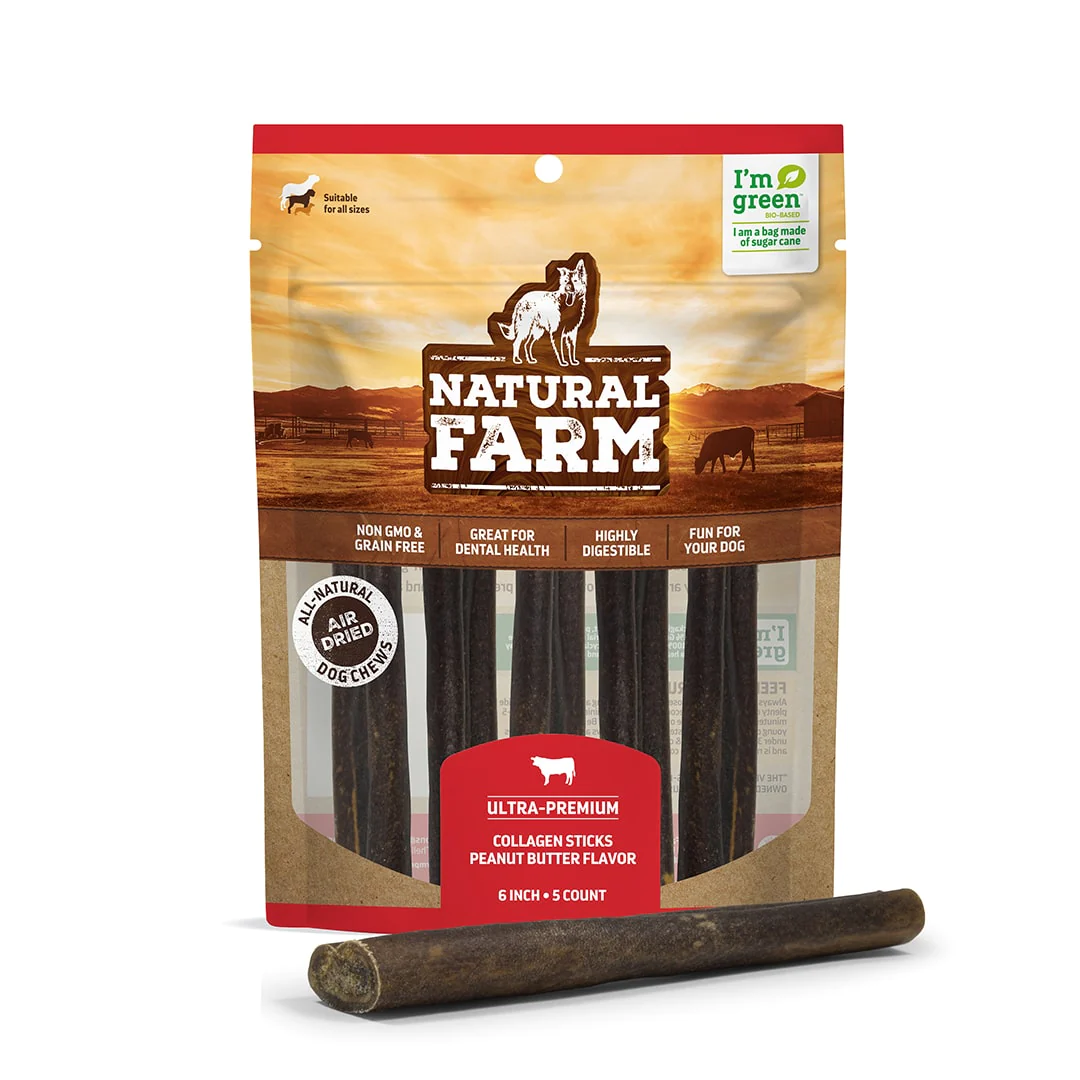 Collagen Sticks with Peanut Butter Flavor - 5 Pack