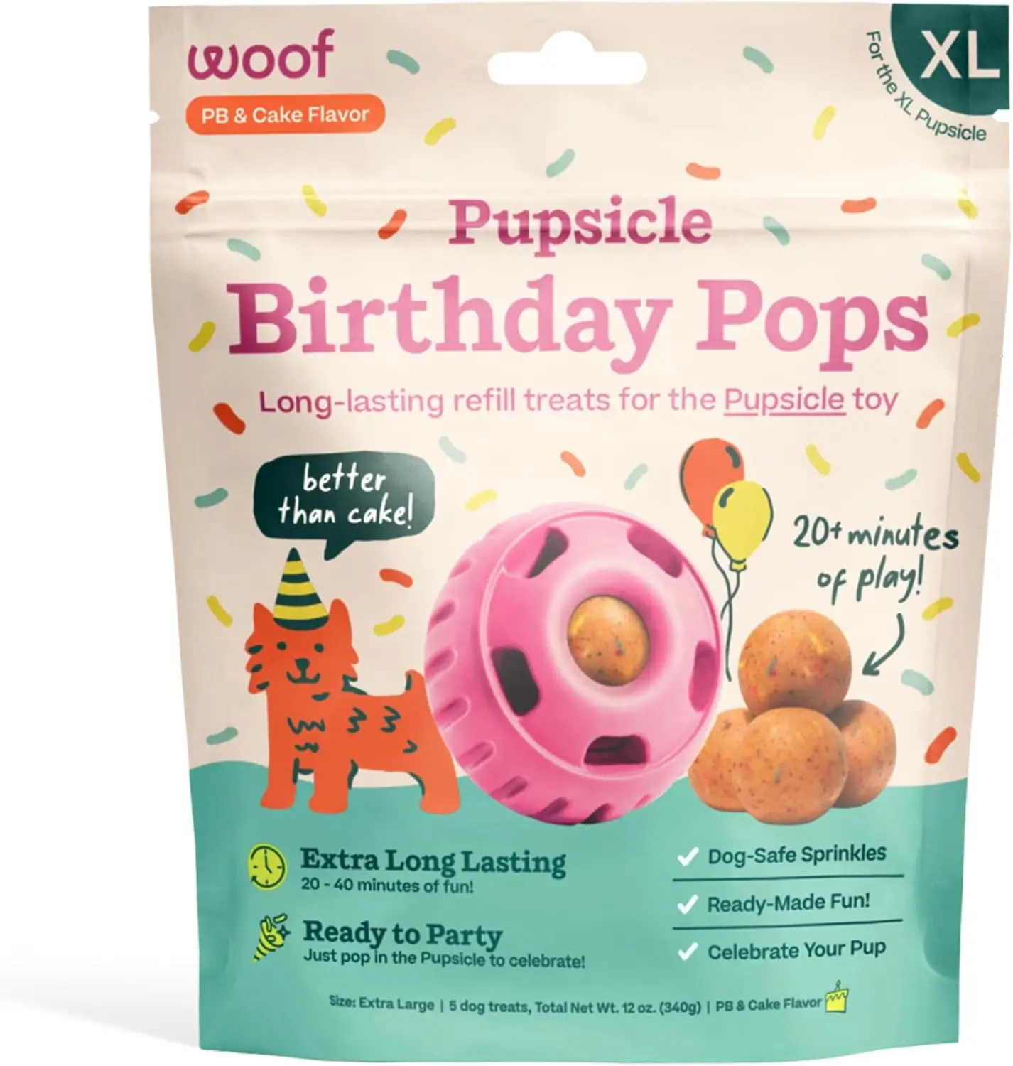 Pupsicle Refill Pops - Birthday