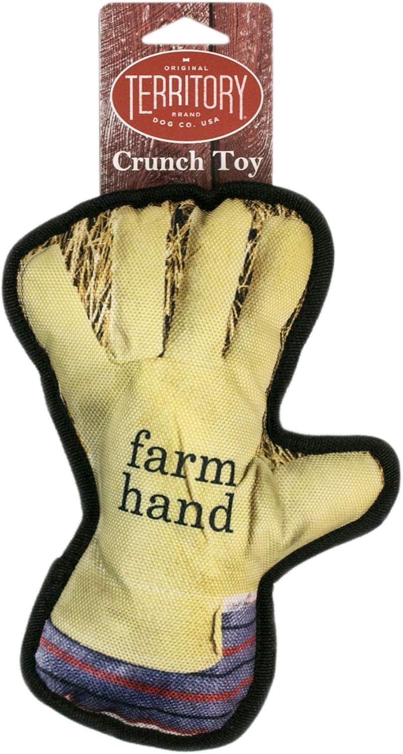 Farm Hand Toy with Water Bottle Crunch