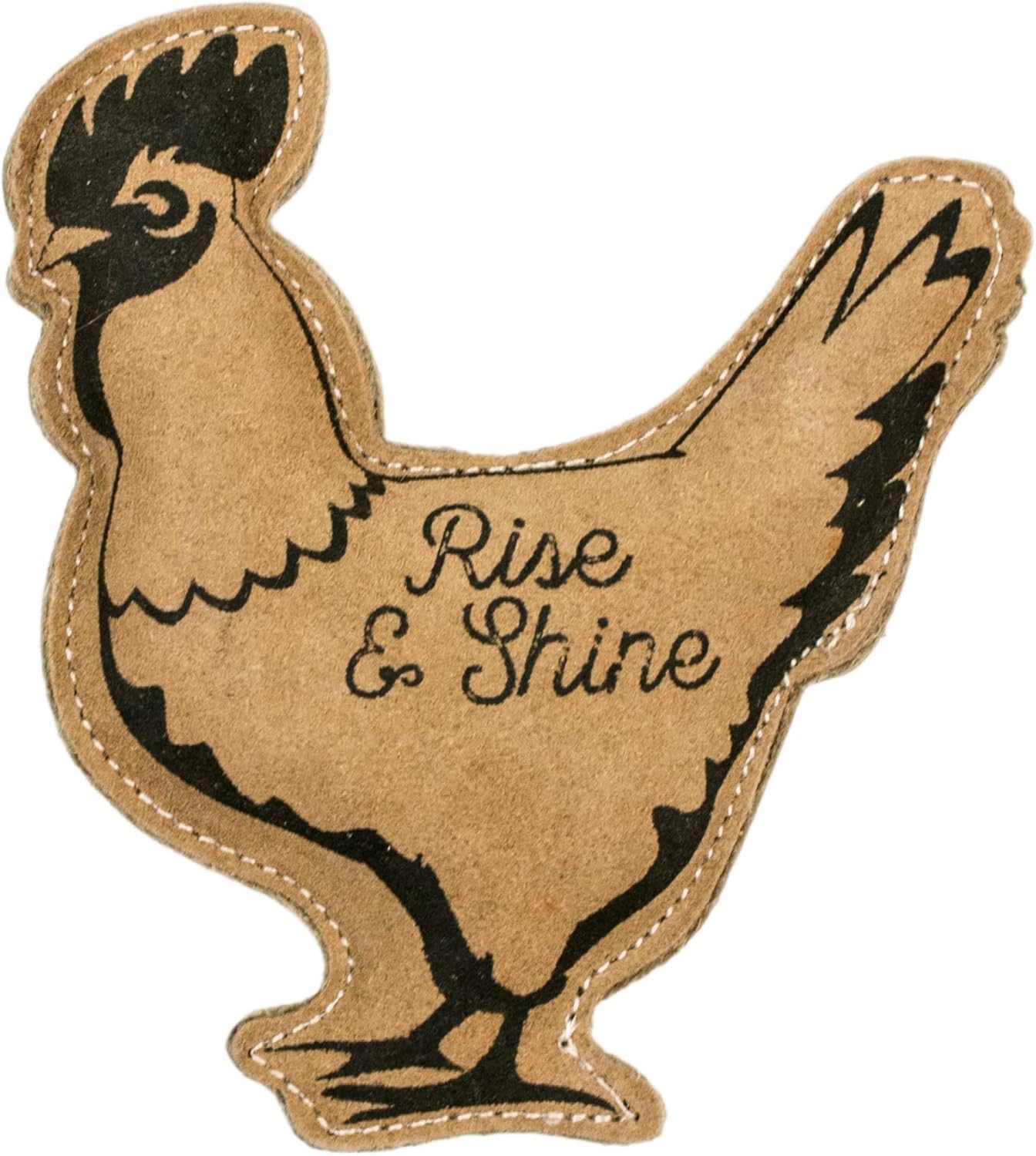 Natural Leather - Chicken with Squeaker