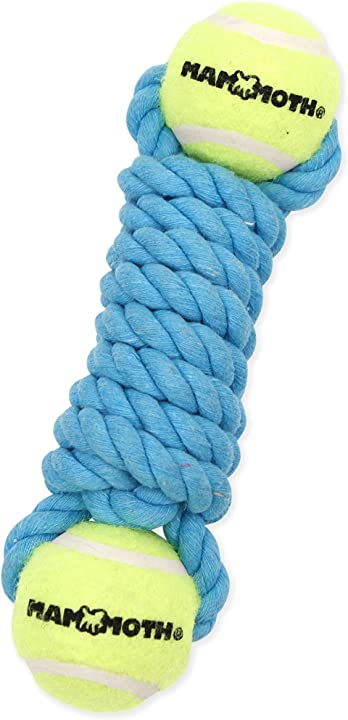 Flossy Chew Braided Bone w/ 2 Mini Balls - Mini