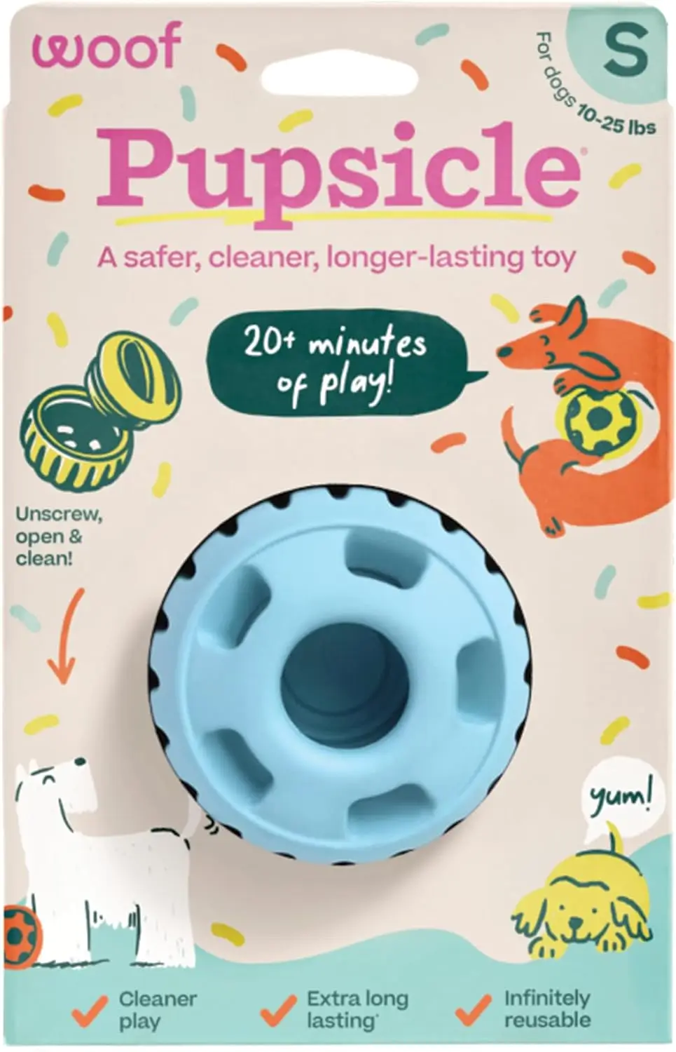 Pupsicle Toy - Birthday Blue