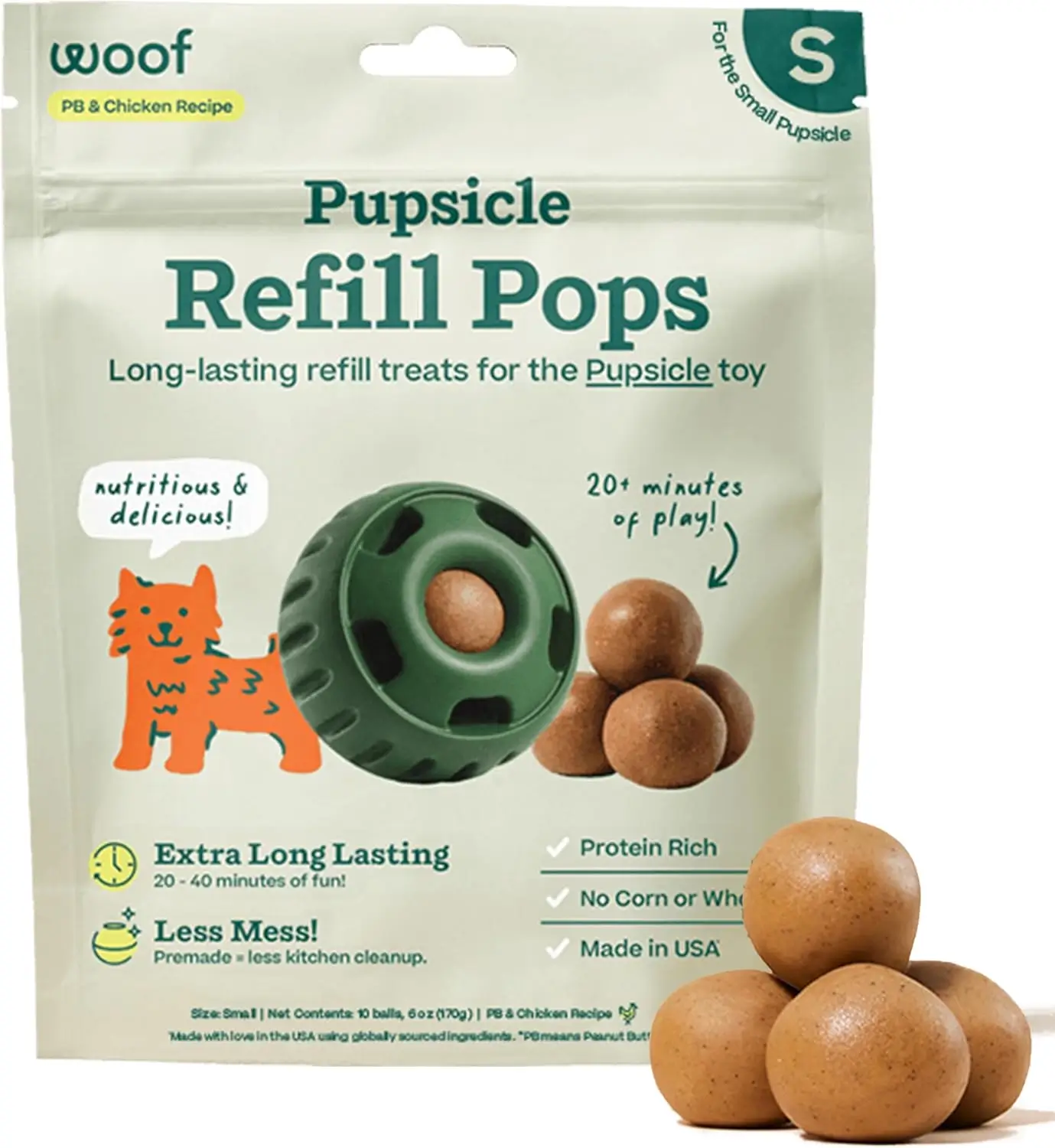 Pupsicle Refill Pops - Chicken
