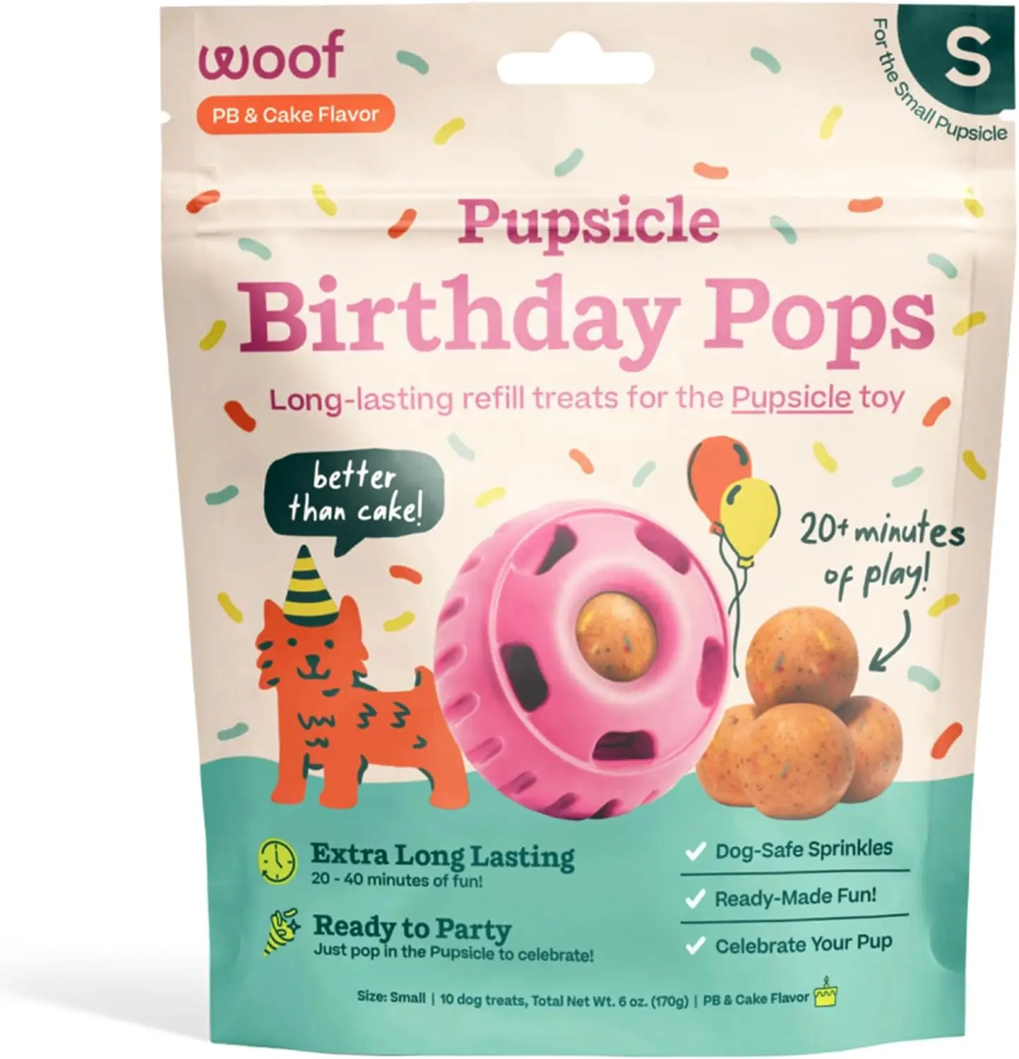 Pupsicle Refll Pops - Birthday