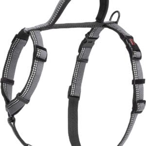 HALTI Walking Harness (chest 22" - 30") - Black/Gray