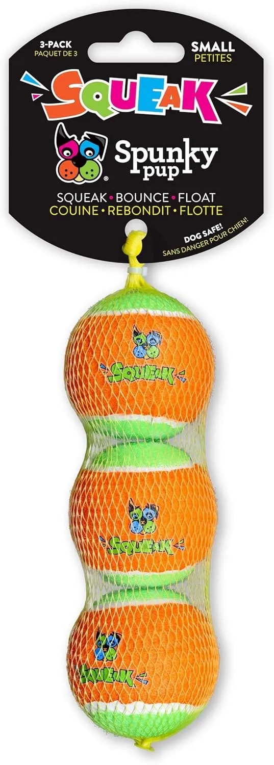 Tennis Balls - Squeaky - 3/Pack