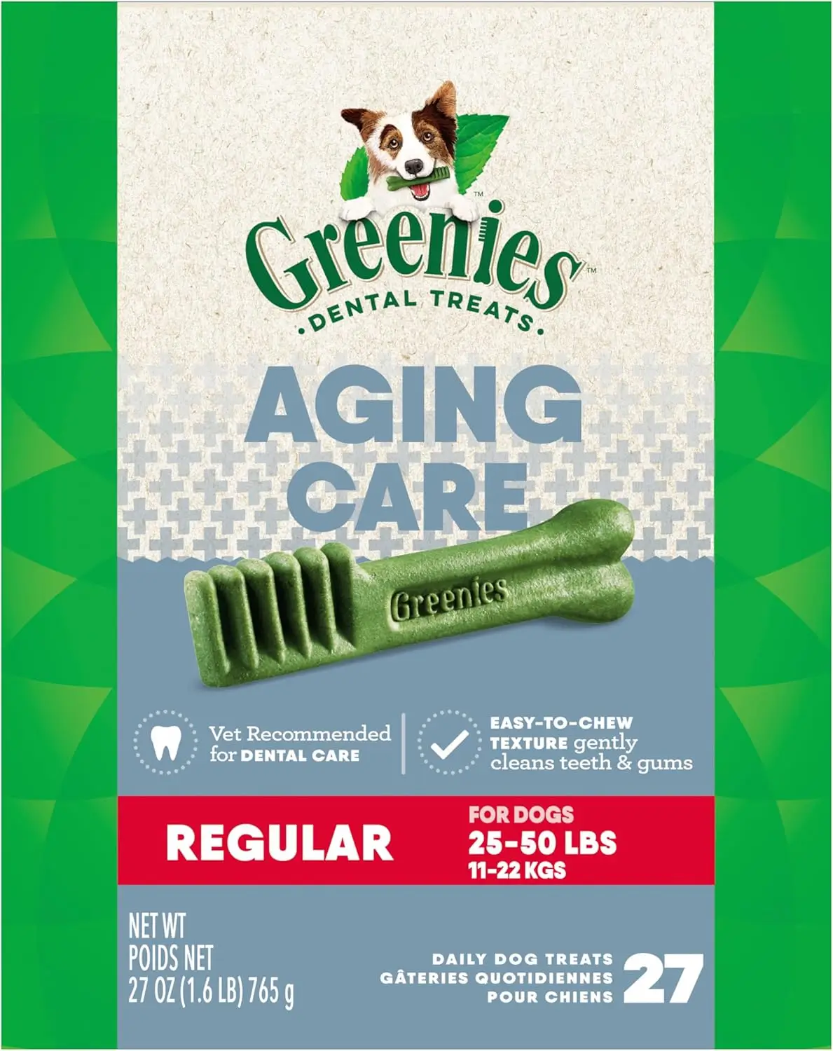 Greenies Aging Care Dental Treat - Regular