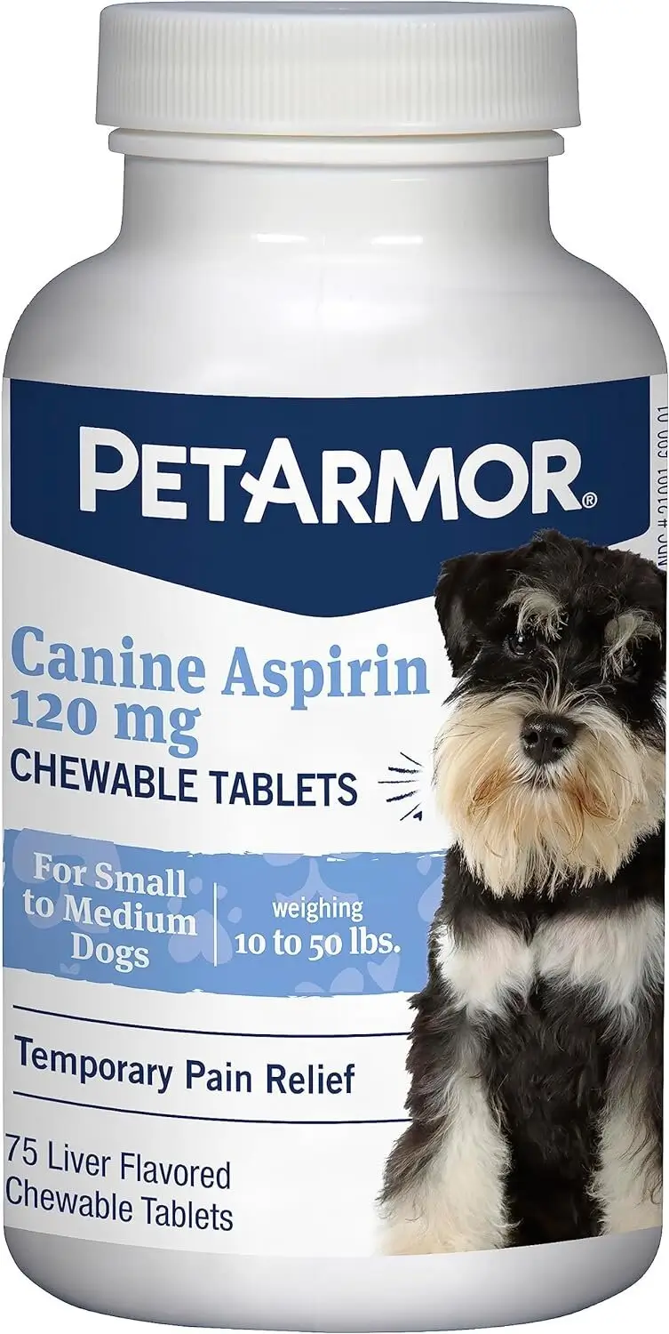 Chewable Aspirin -Small/Medium Dogs (10-50 lbs.) - Liver Flavor