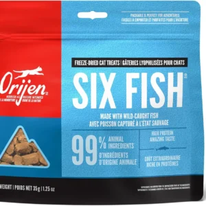 Freeze-Dried Treats - Six Fish Recipe