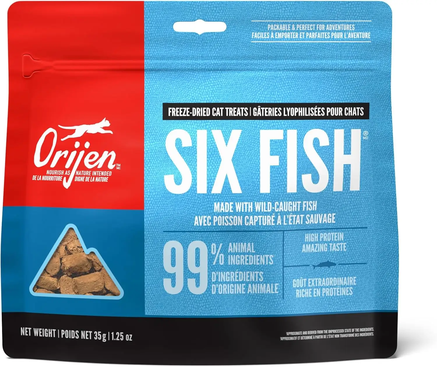 Freeze-Dried Treats - Six Fish Recipe