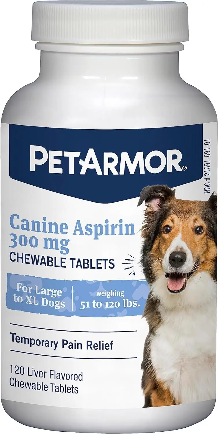 Chewable Aspirin - Large Dogs (over 50 lbs.) - Liver Flavor