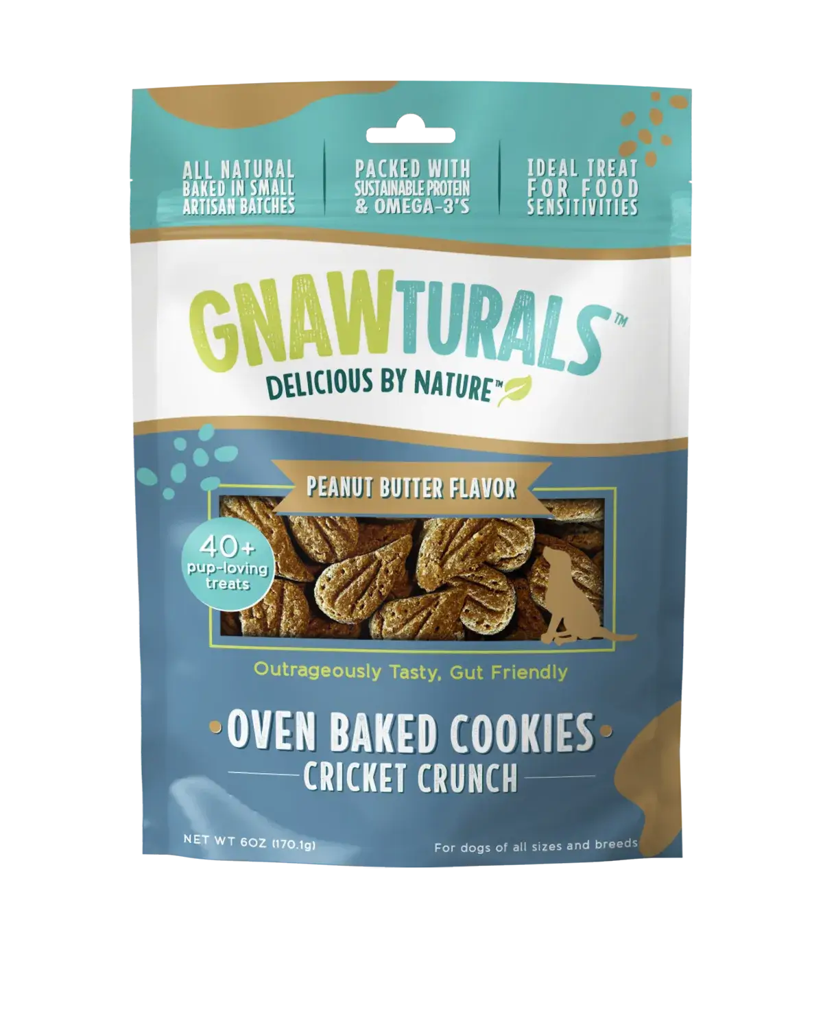 Cricket Crunch Cookies - Peanut Butter