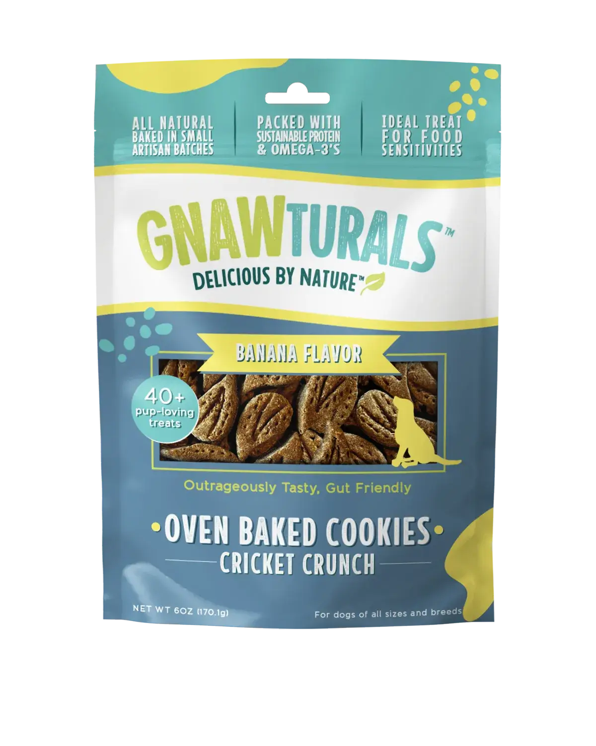 Cricket Crunch Cookies - Banana