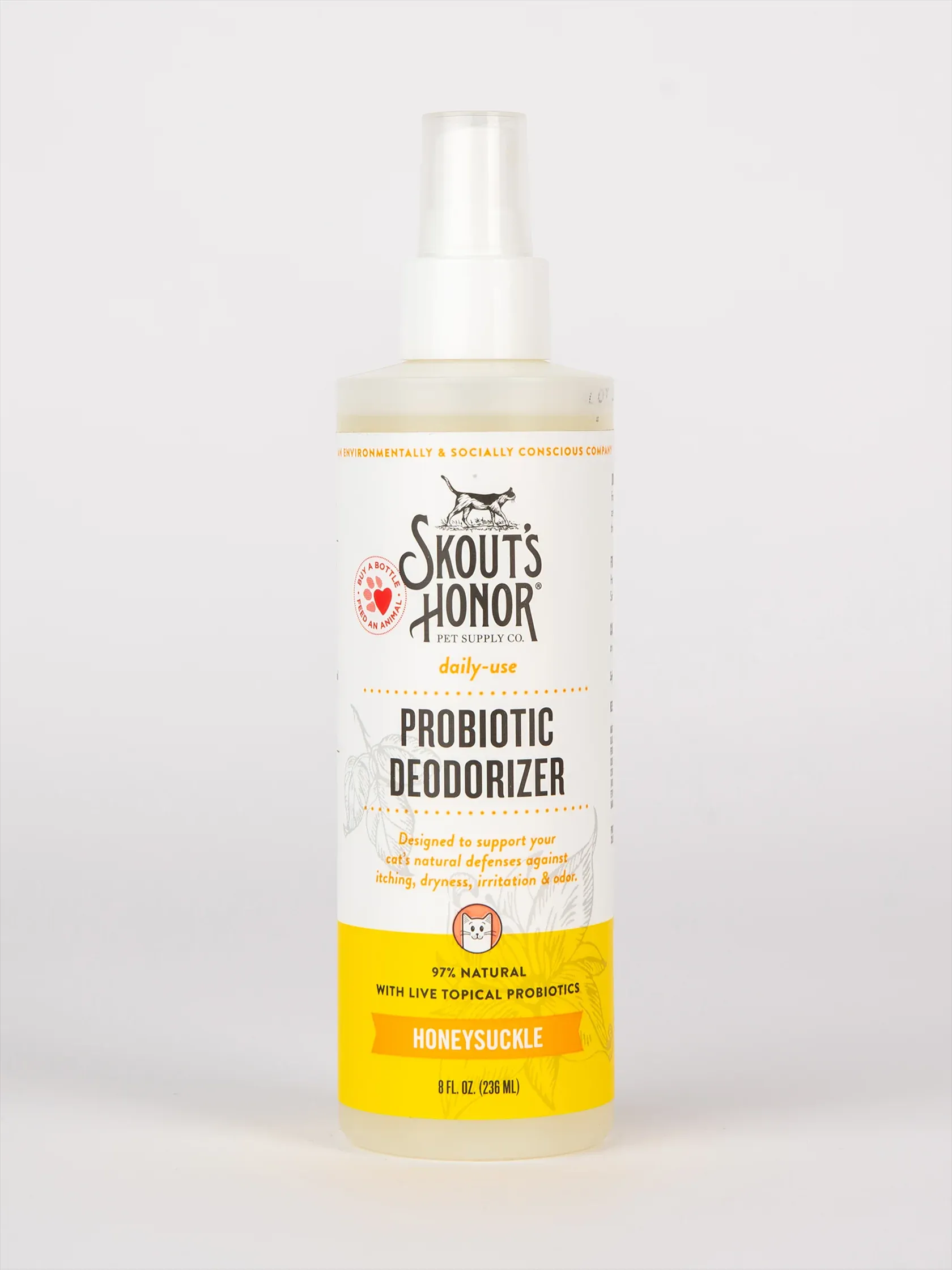 Cat Probiotic Daily Use Deodorizer - Honeysuckle