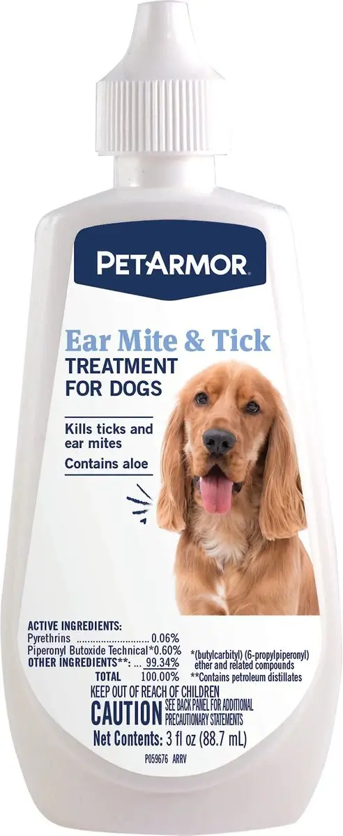 Ear Mite & Tick Medicated Treatment