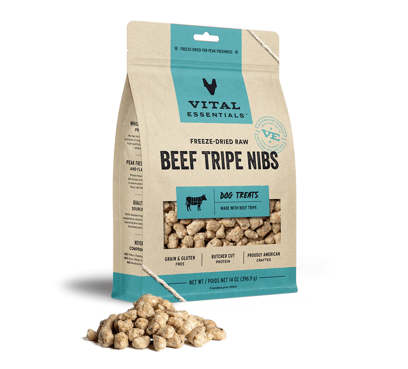 Freeze Dried Beef Tripe Nibs