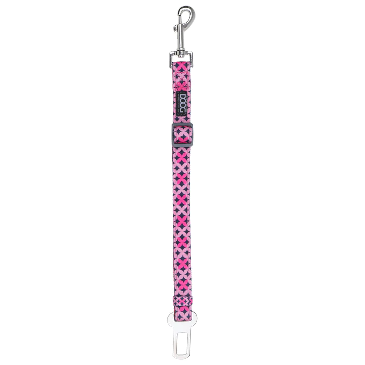 Car Restraint - Toto - Pink with Black Stars