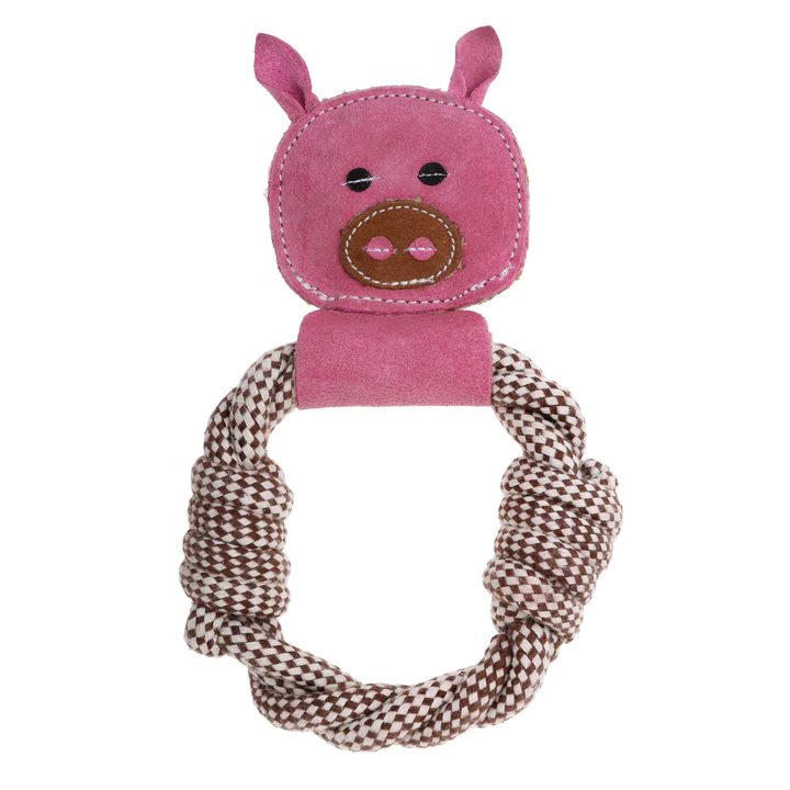 Peggy Pig Rope Ring