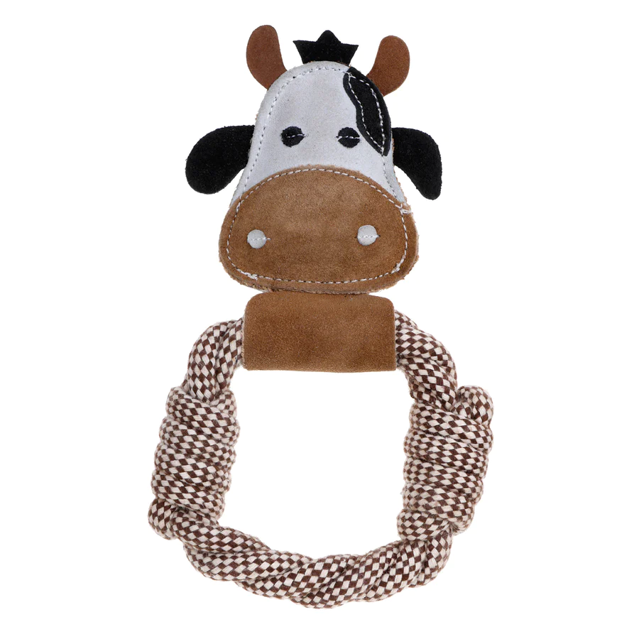 Daisy Cow Rope Ring